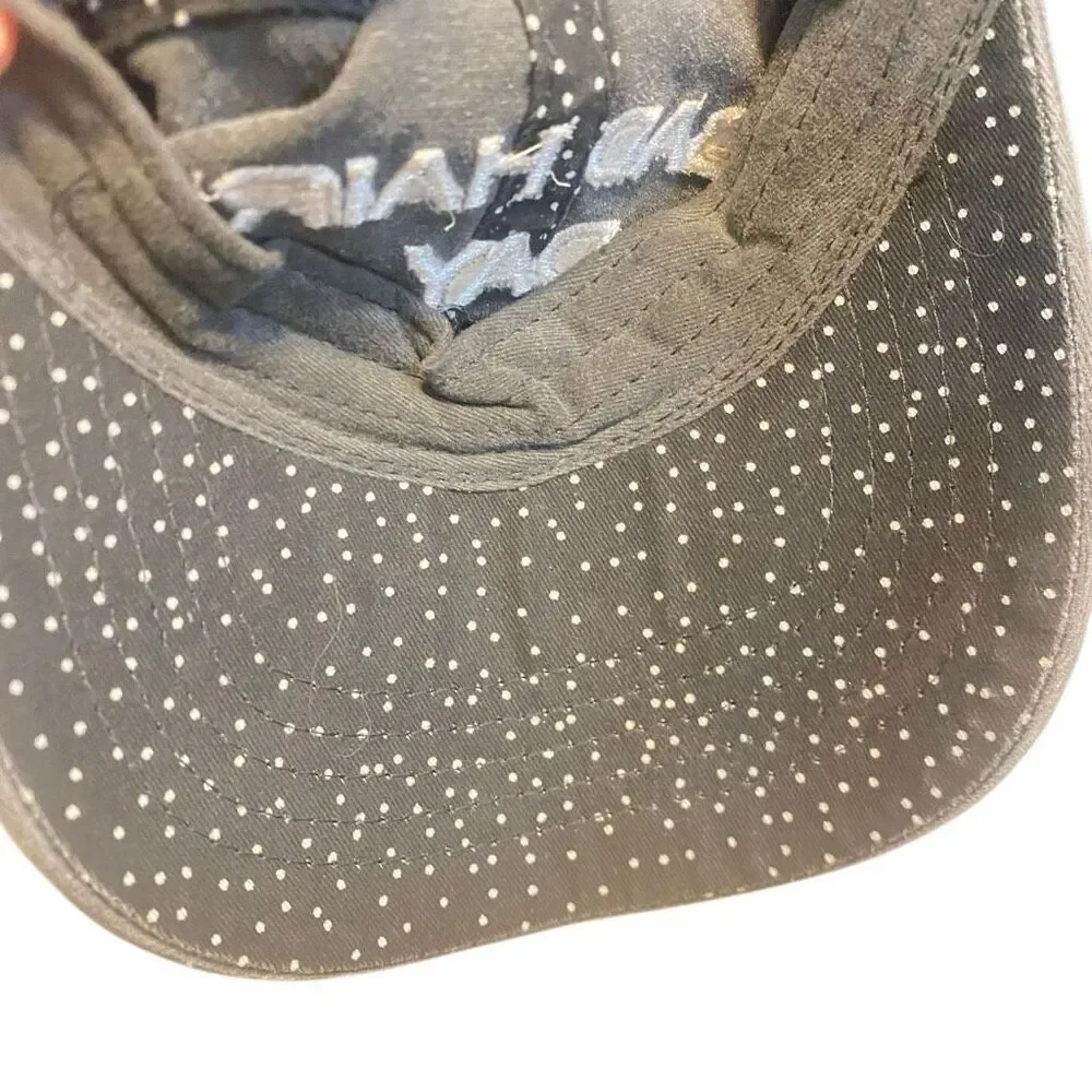 Bad Hair day baseball hat adjustable washed out black color one size fits most
